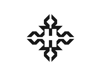 Ornamental H Logo alphabet branding design elegant graphic design h h logo icon initial letter letter h letter h logo logo logo design logo designer luxury ornament h ornamental pattern symbol
