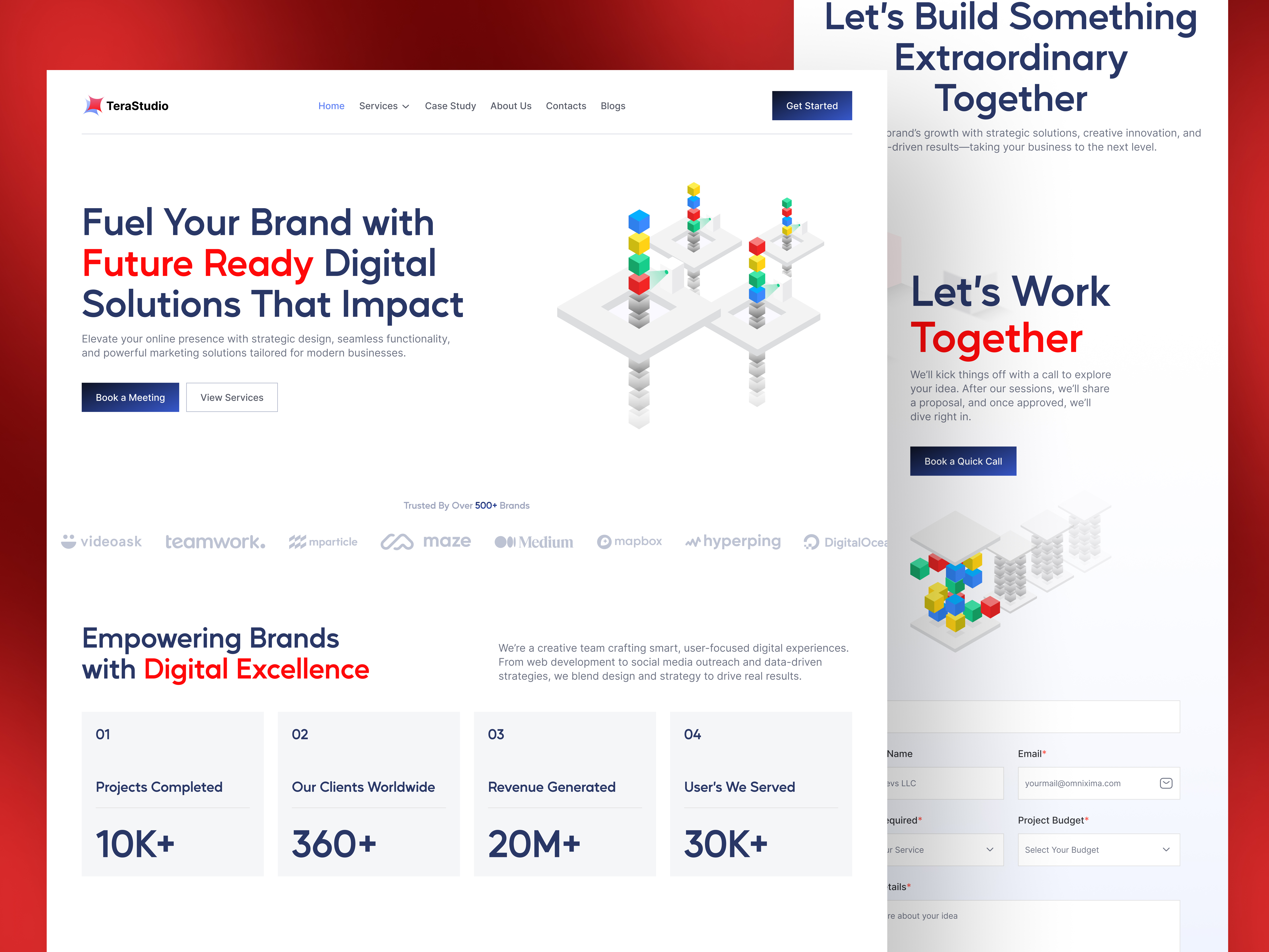 Agency Website UI/UX Design 3d agency website 3d landing page 3d website agency web design] agency website design agency development agency figma website landing page landing page design radiyal radiyal agency radiyal.agency ui ui design ux design web design web ui design website design wordpress