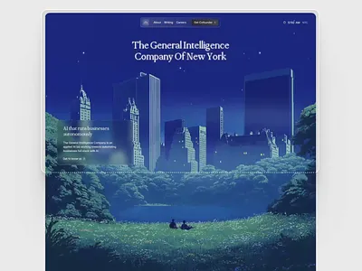 GIC - Capturing the Rhythm of the City agent ai branding design illustration motion new york ui ux