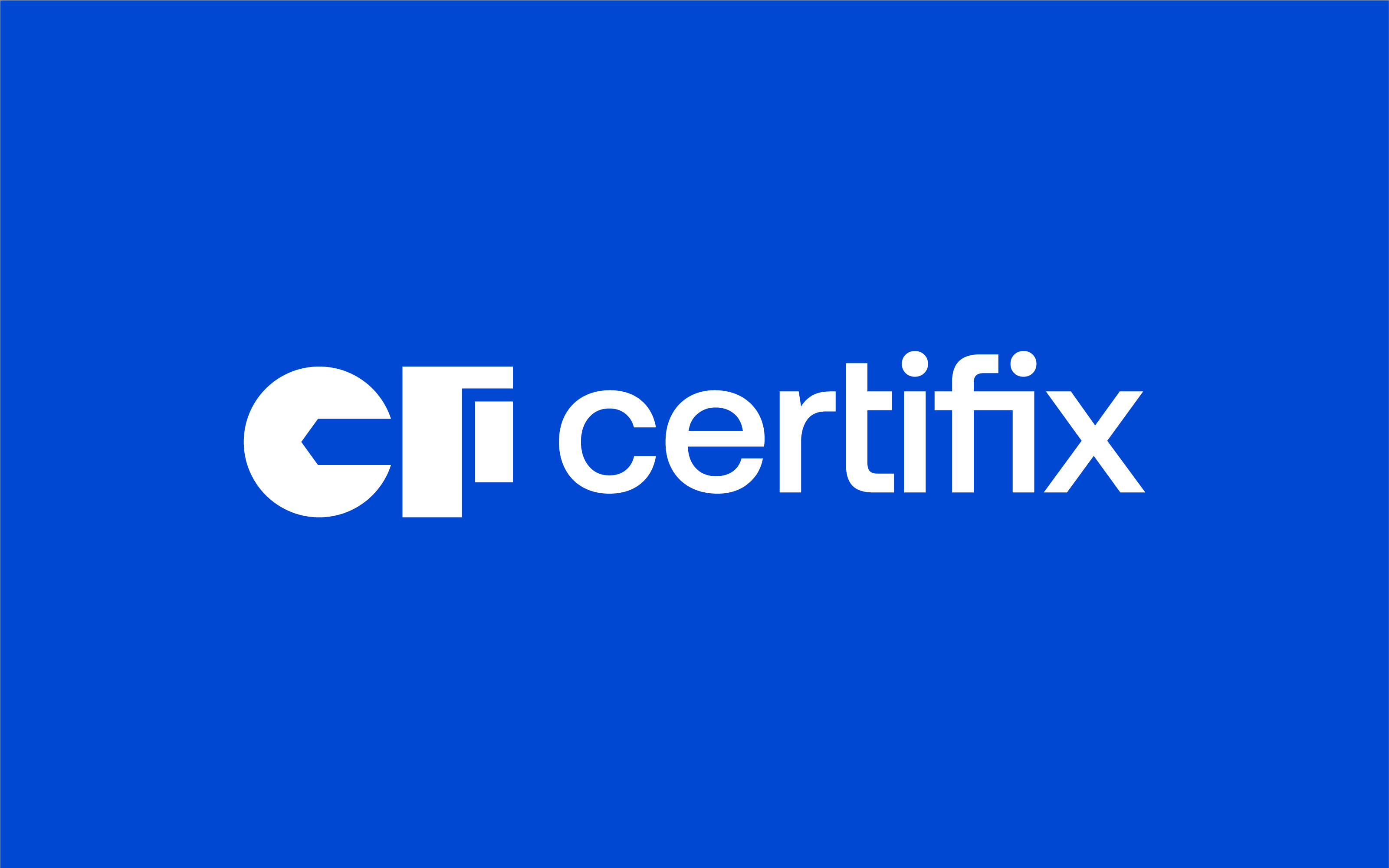 Example of Certifix.