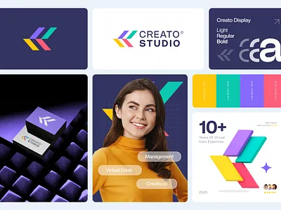 Creato Studio© - Visual identity Design artium logo brandidentity branding creato studio design graphic design logo logo deisgn logodesign studio logo visualidentity