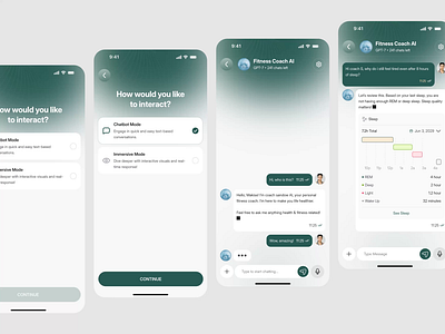 Fitness Nutrition App Design | AI Fitness Coach app app design app screen design app ui artifical intelegence fitness fitness app fitness coach app fitness web app iso app mobile mobile app mobile app design modern app ui nutrition nutrition app product design