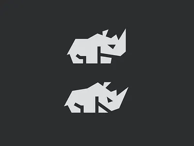 Rhinos aggressive animal logo charging rhino logo logo design rhino rhino logo rhinoceros