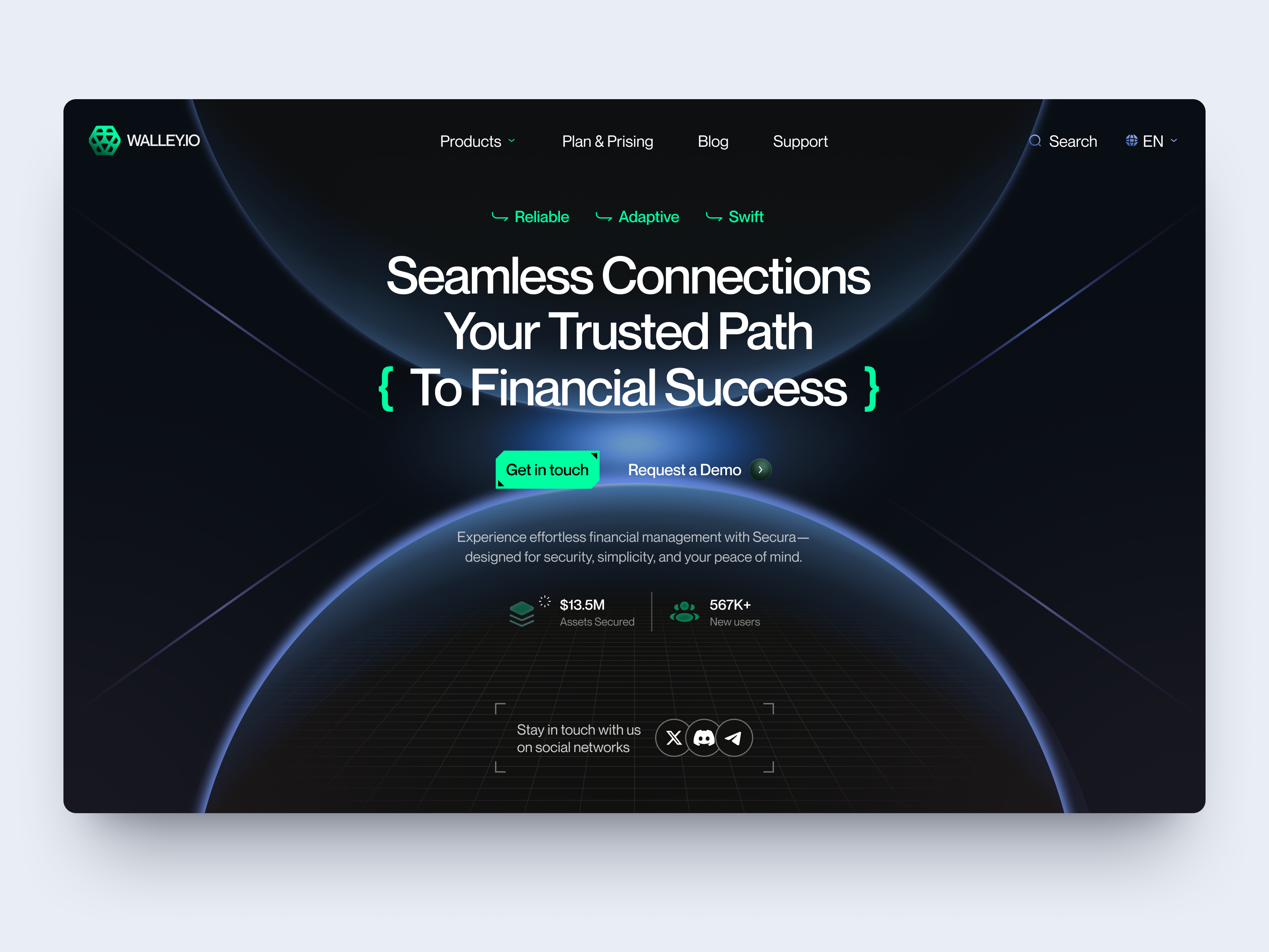 UI-UX for FinTech design interface product service startup ui ux web website