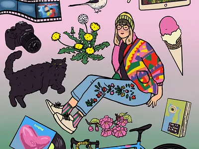 What I like design editorial illustration illustration