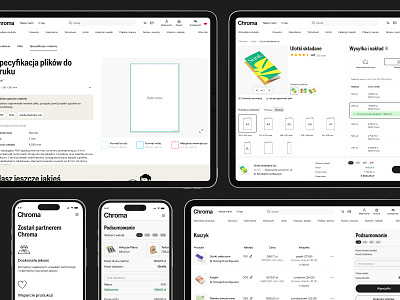 Chroma Rebranding – Platform brand identity branding ecommerce graphic design interface mockup online platform print product design rebranding redesign ui unikorns ux visual identity web website