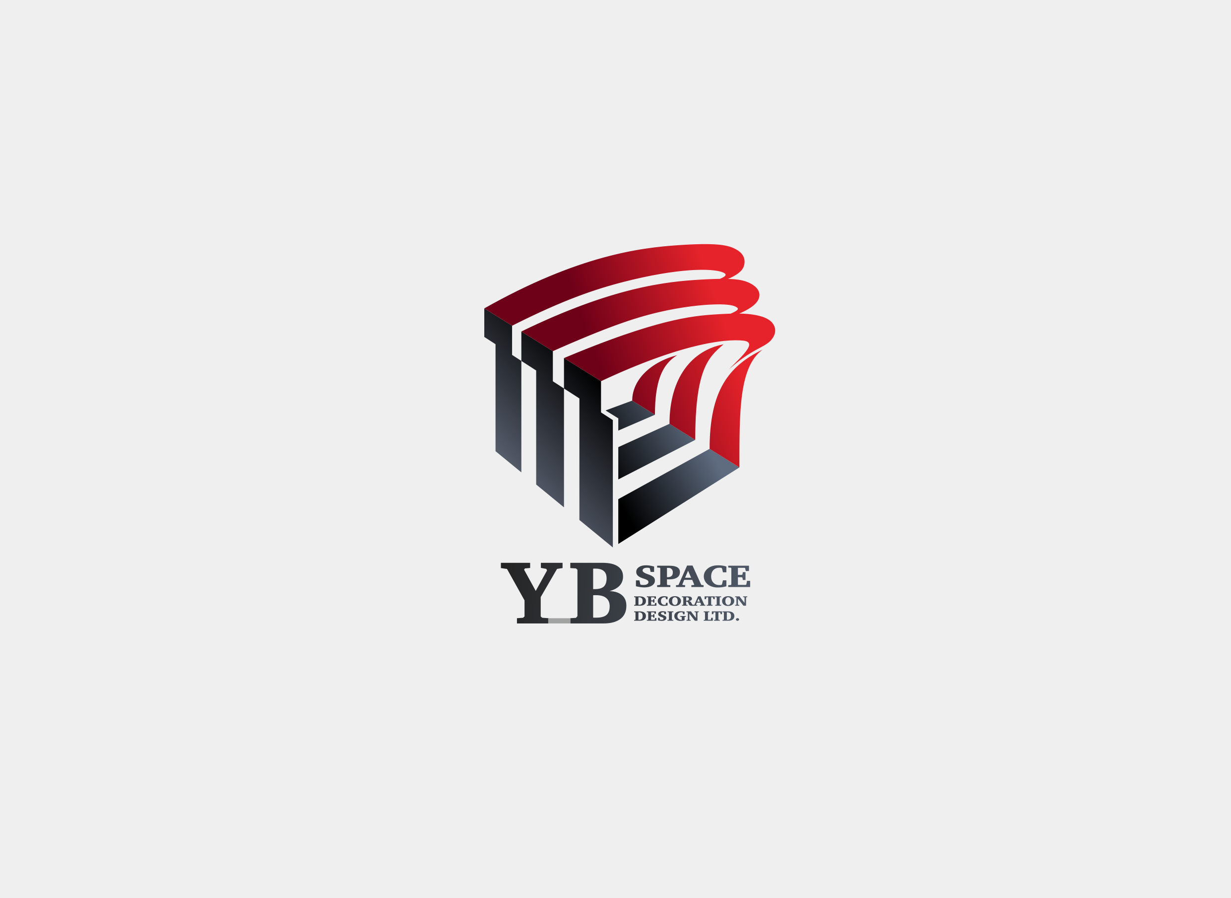 Logo design for a company of space decoration design
