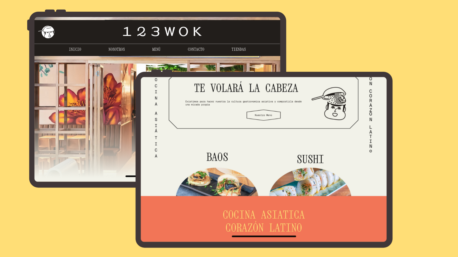 Restaurant Landing Page design graphic design ui ux web