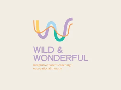 Parent Coaching & Occupational Therapy Logo brand branding color scheme design graphic design identity illustrator logo logotype presentation vector