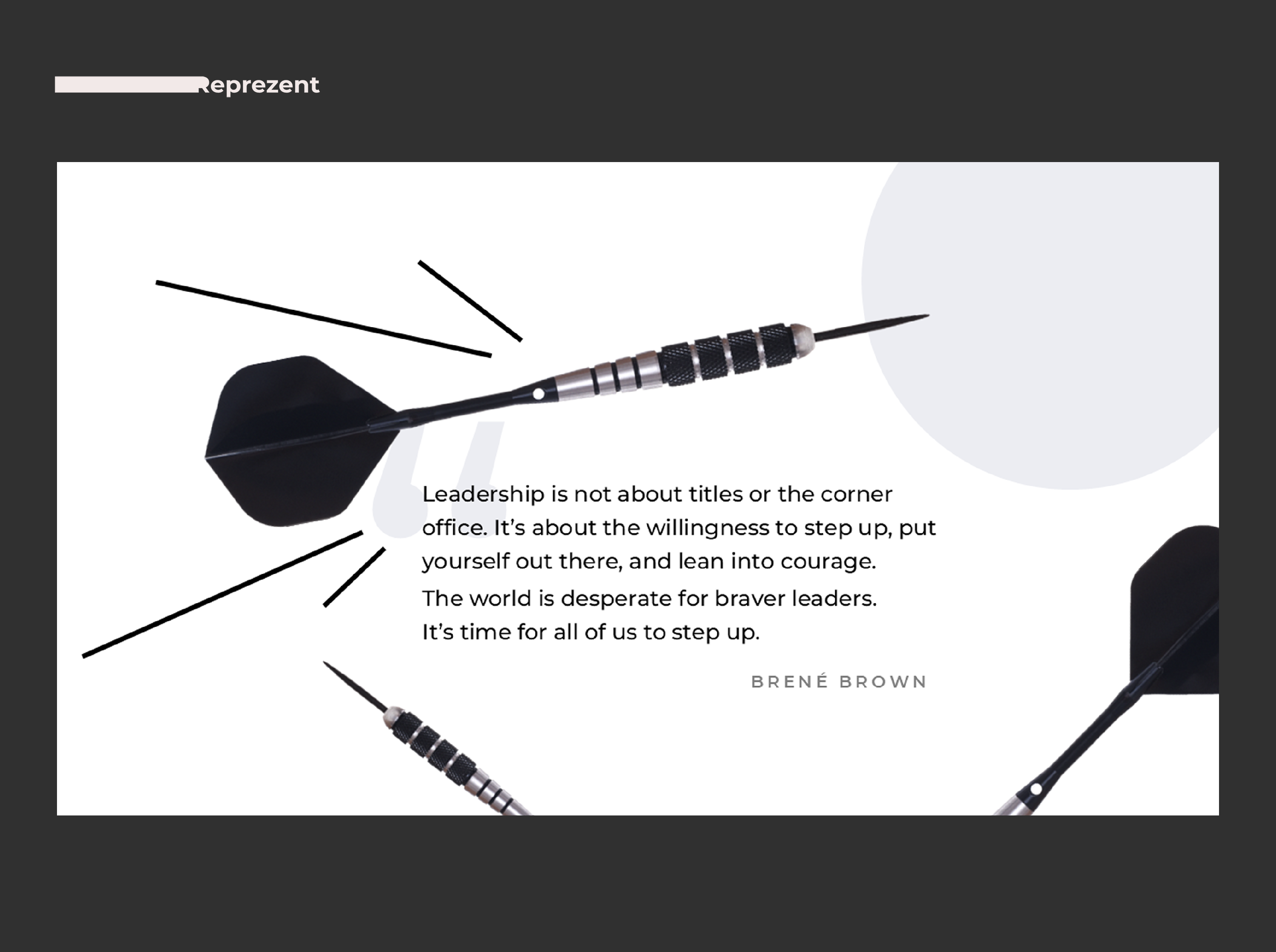 Presentation Slide with Quote ai business company presentation deck design design google slides graphic design keynote pitch deck pitch deck design power point powerpoint presentation presentation design presentation layout slide typography