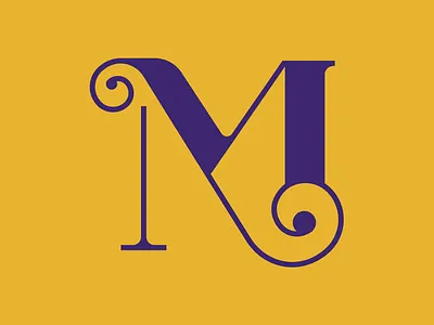 Mercatto design letter logo monogram vector