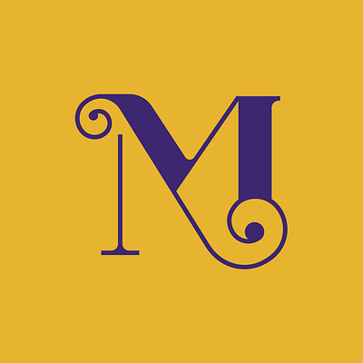 Mercatto design letter logo monogram vector