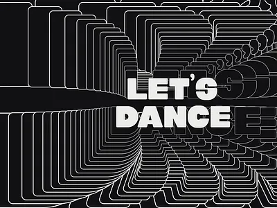 Lets DANCE! animation motion graphics typography