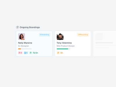 Ongoing Boardings boarding design interface product product design ui ux