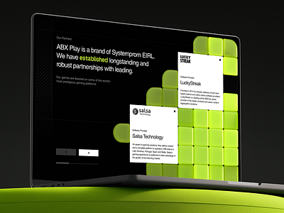 ABXplay. Website Redesign 3d ai article artificial intelligence blog chat gpt gambling landing open ai ui ux website