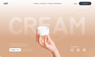 Daily UI #3 - Landing Page branding daily landing page ui