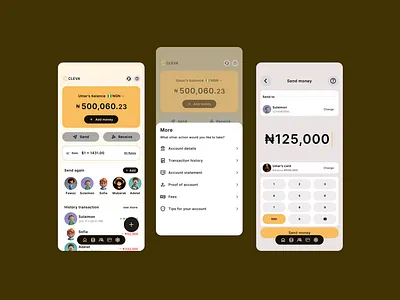 Cleva Fintech App (Redesign) @academy rq @rasheed ux ui