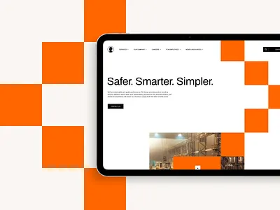 PSC Group Concept b2b construction design logistics ui website