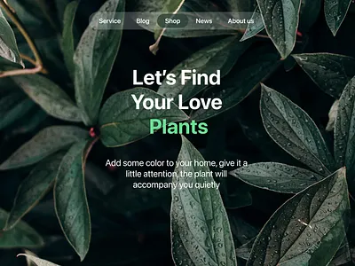 Garden Landing Page arashmesridesign cleanui garden gardenlandingpage graphic design moderndesign naturedesign productdesign uidesign uiux design uxdesign webdesign