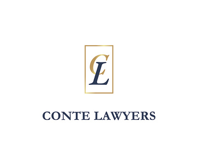 Conte Lawyers - Logo design graphic design logo logodesign