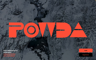 POWDA - Carsharing Plattform for Skiing