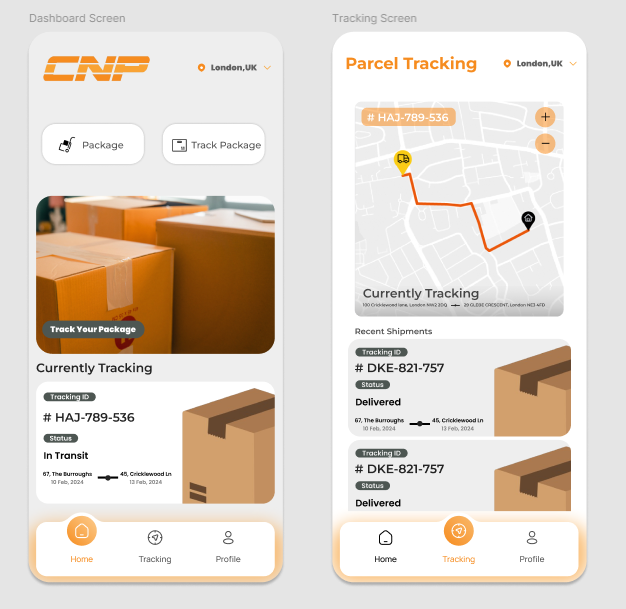 Example of UI Design