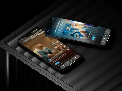 CINERA — Mobile Streaming App for Movies card gallery icons mobileapp movi moviedesign player shorts tab bar iphone