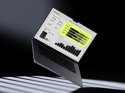 FinCore Dashboard — Subscription & Revenue Analytics analytics blackandwhite bold typography brutalism color accents dashboard datavisualization designchallenge fintech modern productdesign saas strong contrast uidesign uxuidesign web