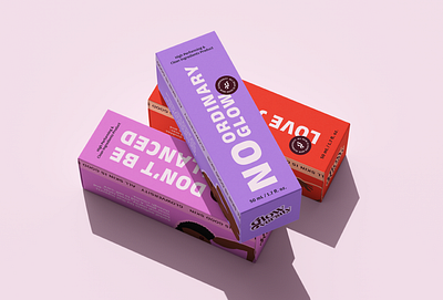 Glowversity Cosmetics - Branding Design bold brand design brand identity branding cosmetics edgy feminine graphic design illustration label logo logotype packaging visual identity