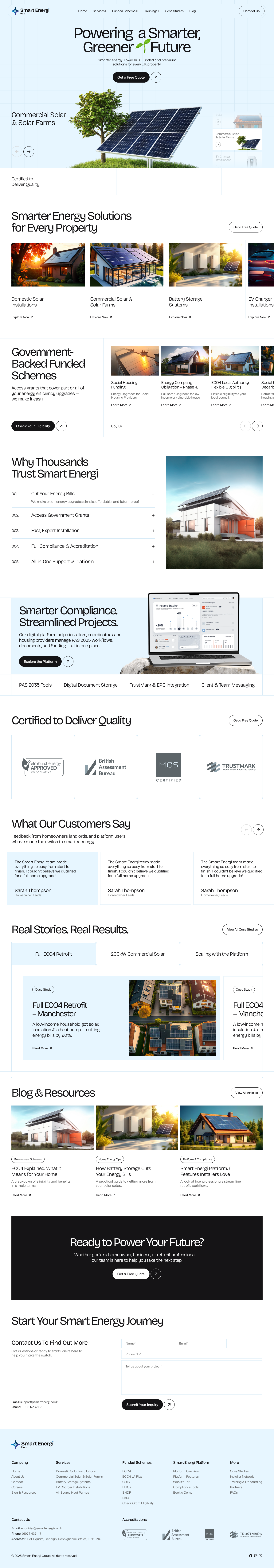 Smart Energi Hub Website Design inspirations ui uiux ux website websitedesign