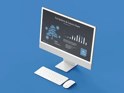 In Context – Presentation on Screen brand identity branding creative design design graphic design illustration presentation design slides