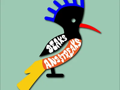 Woodpecker Logo Design graphic design logo poster design typography woodpecker