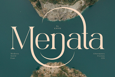 Menata - Serif Classic Modern Font bold branding font classic font classic modern font display display font elegant font font graffiti modern font retro serif font typeface ui vintage