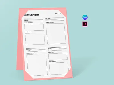 Doctor Visits Planner word