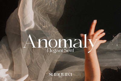 Anomaly - Elegant Serif anomaly aura elegant hand logotype moon serif sun
