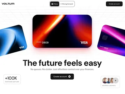 Mobile Banking | Banking App | Neobank | Digital Bank | Fintech animation app design app design concept app interface application design bank card banking interface financial design fintech landing page mobile mobile app design mobile application design mobile design mobile finance mobile interface modern banking money management personal finance product design ui ux