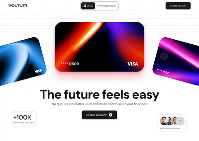 Mobile Banking | Banking App | Neobank | Digital Bank | Fintech animation app design app design concept app interface application design bank card banking interface financial design fintech landing page mobile mobile app design mobile application design mobile design mobile finance mobile interface modern banking money management personal finance product design ui ux