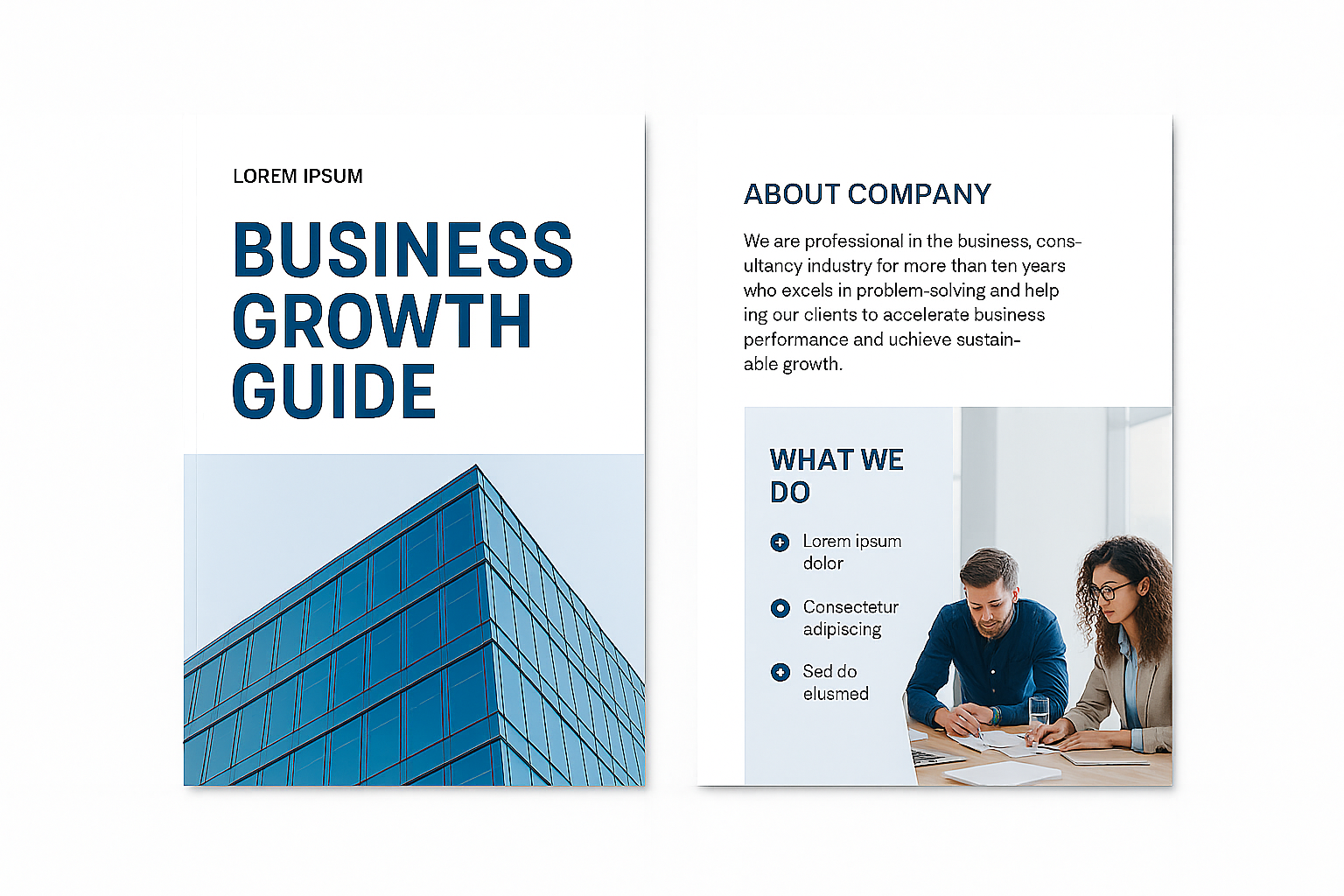 Example of Modern Business Flyer Design