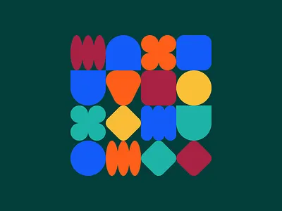 Hero Shape Morph Animation after effects animation brand branding geometric grid icon loader loop morph motion design motion graphics pattern retro sales shape transition