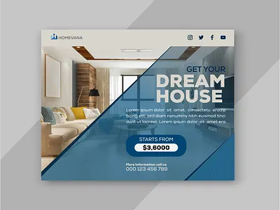 Homevana web template design branding find your perfect home with us from vision to your doorstep graphic design logo luxury living made affordable motion graphics one home at a time ui where comfort meets style your dream house starts here