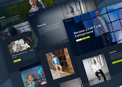 Full Cycle Entrepreneur — Website Design branding css figma graphic design html ui ux web design web development wordpress