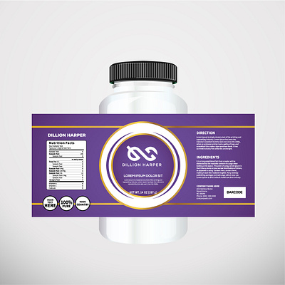 DILLION Harper Templates for labels branding graphic design logo motion graphics templates for labels ui