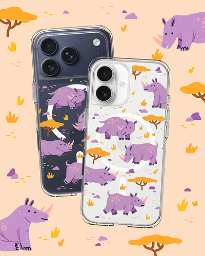 Rhinoshield × Taipei Zoo — Rhino Day Design animals character design illustration phonecase phonecase design rhino rhino illustration rhinoshield