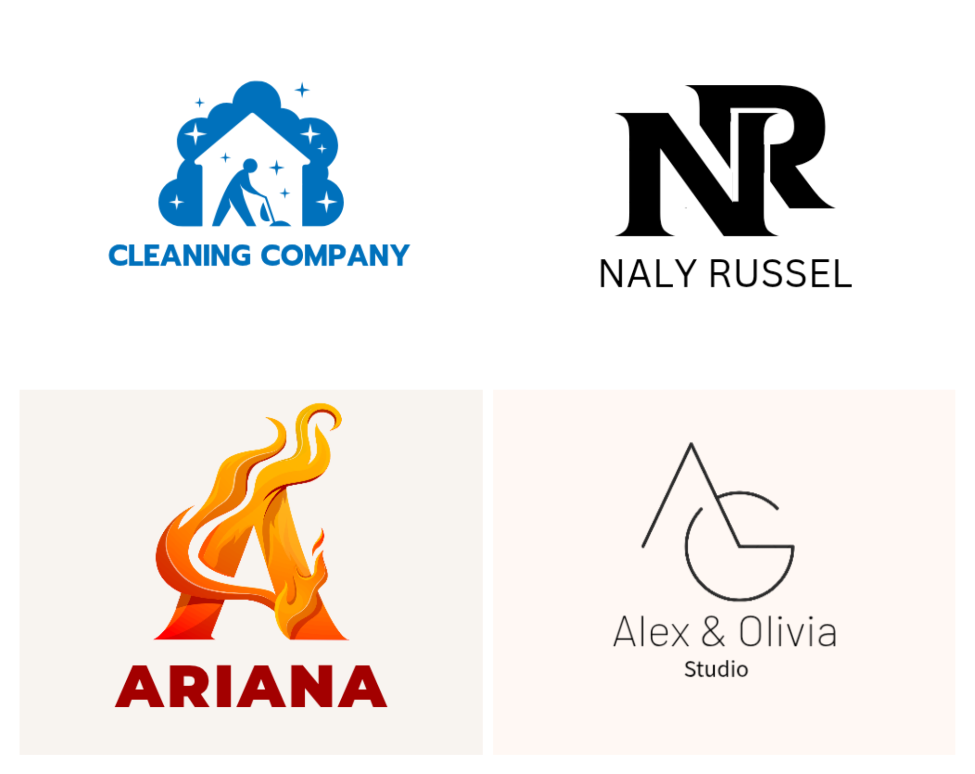 Example of Elegant & Modern Logo Collection