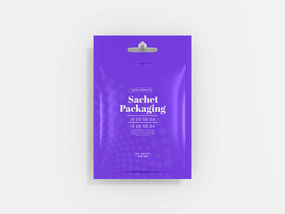 Sachet Packaging branding graphic design motion graphics ui