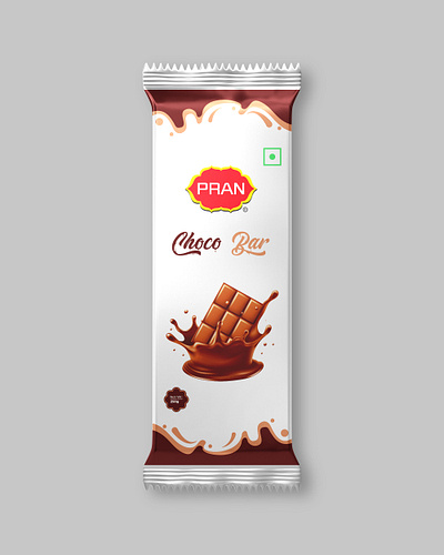 Pran Choco Bar Packaging design branding graphic design logo motion graphics ui