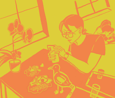 Taking Photos illustration