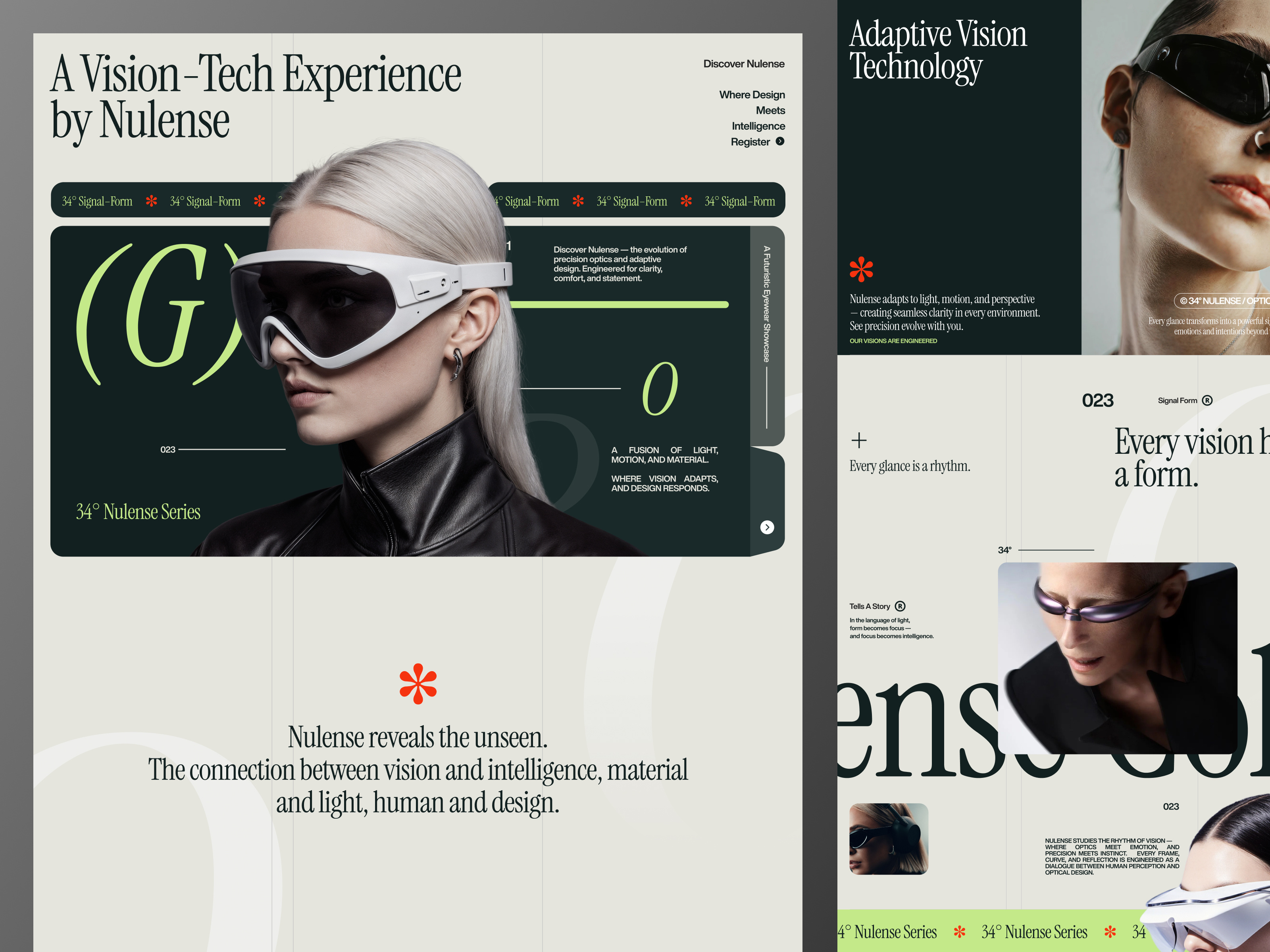 Example of Landing Page & Front End Development