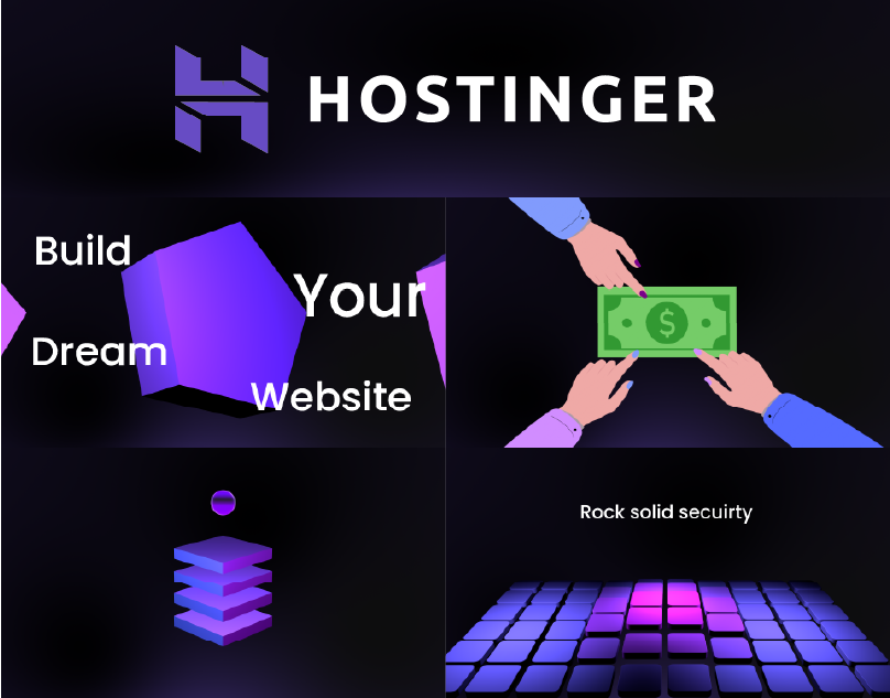 Hostinger Promotional Video 2d animation advertising after effects animation explainer graphic design motion graphics promotion saas social media website