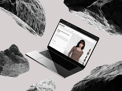 BI-SHO - Product Detail Page clean design e commerce design e commerce website ecommerce fashion landing page online shop product detail product page shop shoping store ui ux web web design website website design